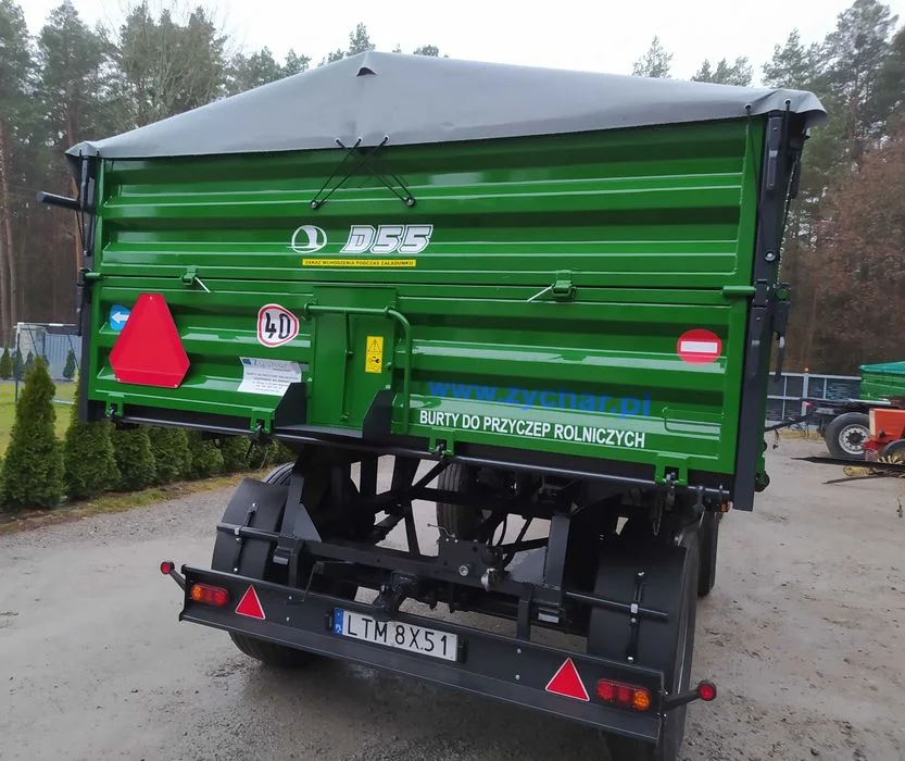 Burty do przyczepy D55/D50/HL Blacha 2mm – zdjęcie 8