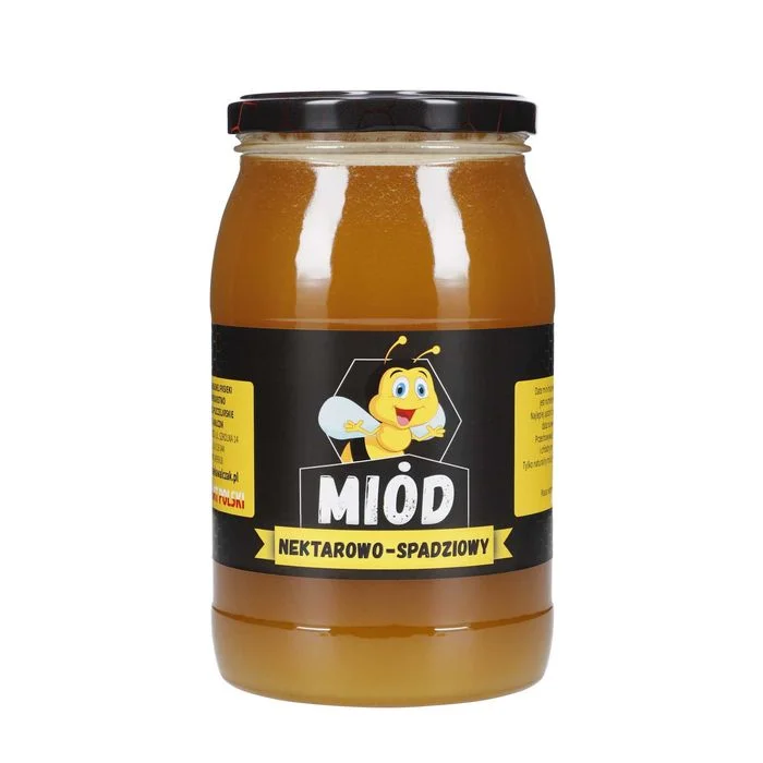 Miód Nektarowo-Spadziowy 1,2kg możliwa dostawa