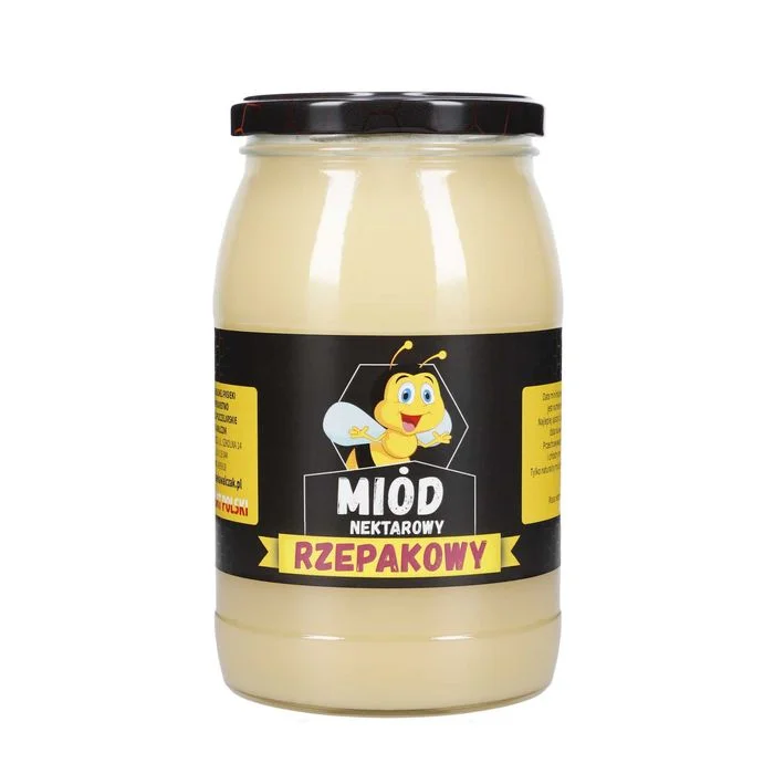Miód Rzepakowy 1,2kg możliwa dostawa
