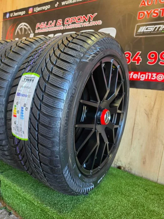 Koła zimowe MERCEDES GLC 20x5x112 - Nokian Snow Proof 3P - Przód 255/45/R20, TYŁ 285/40/R20 + TPMS – zdjęcie 8