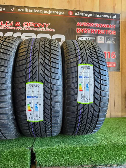 Koła zimowe MERCEDES GLC 20x5x112 - Nokian Snow Proof 3P - Przód 255/45/R20, TYŁ 285/40/R20 + TPMS – zdjęcie 4