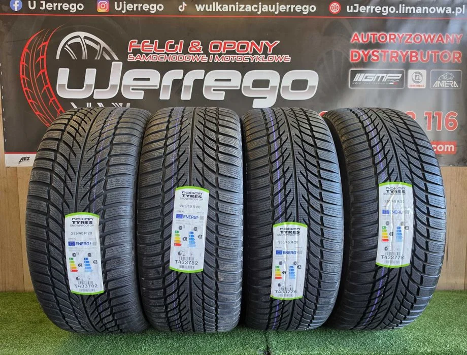 Koła zimowe MERCEDES GLC 20x5x112 - Nokian Snow Proof 3P - Przód 255/45/R20, TYŁ 285/40/R20 + TPMS – zdjęcie 2