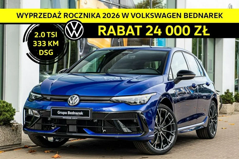 Volkswagen Golf R 2.0 TSI 4Motion 333 KM DSG Dostępny od ręki!