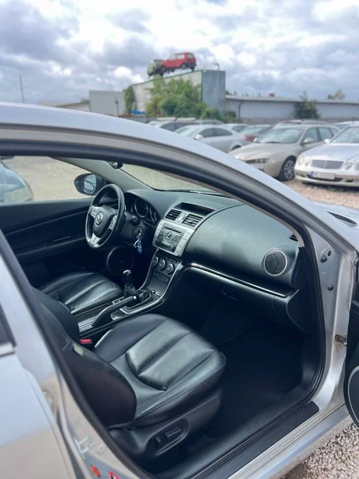 Mazda 6 2.0D”fajny stan”manual”klima”alusy”zamiana”bez wkladu”dlugie oplety – zdjęcie 4