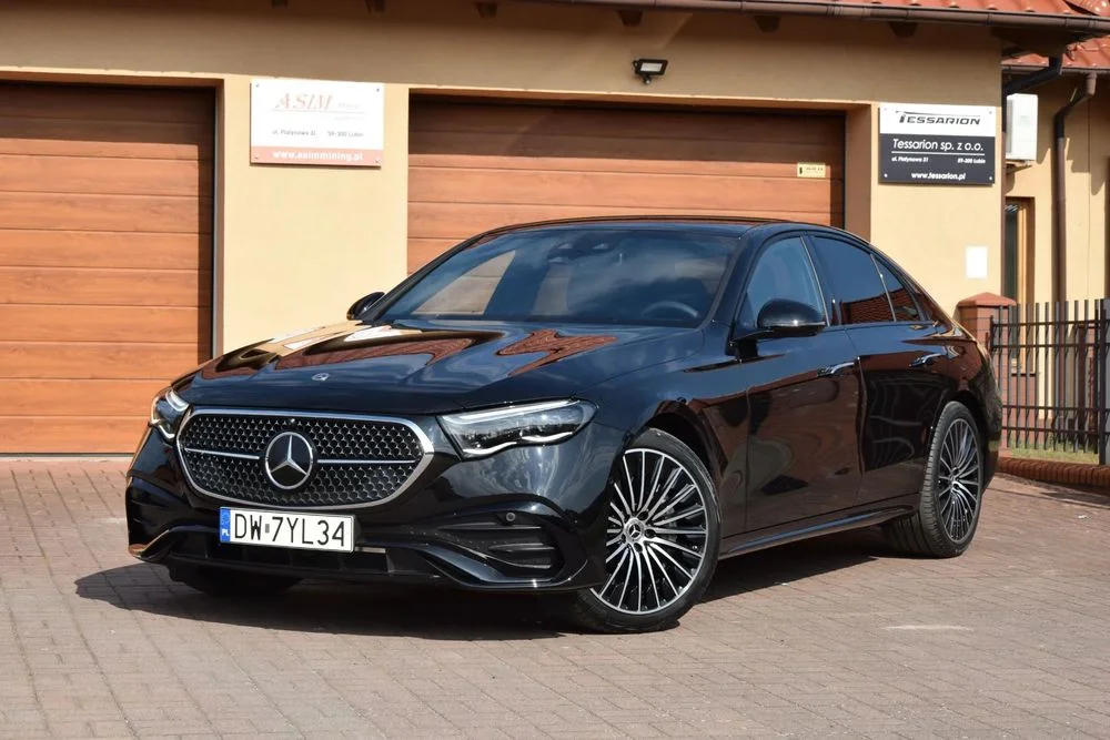Mercedes-Benz Klasa E Cesja Umowy Leasingu mLeasing Gwarancja do Kwiecień 2029r