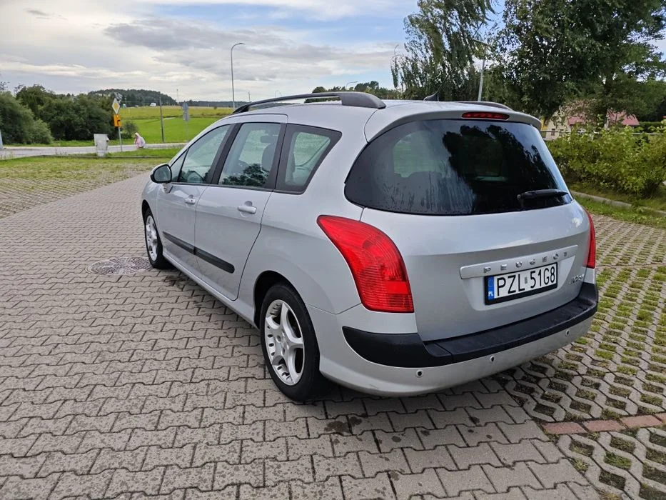 Peugeot 308 SW 1.6 HDI, nowy: rozrząd, hamulce, sprzęgło/dwumasa, doinwestowany bez wkładu na start, idealny na dojazdy oraz na codzień – zdjęcie 6