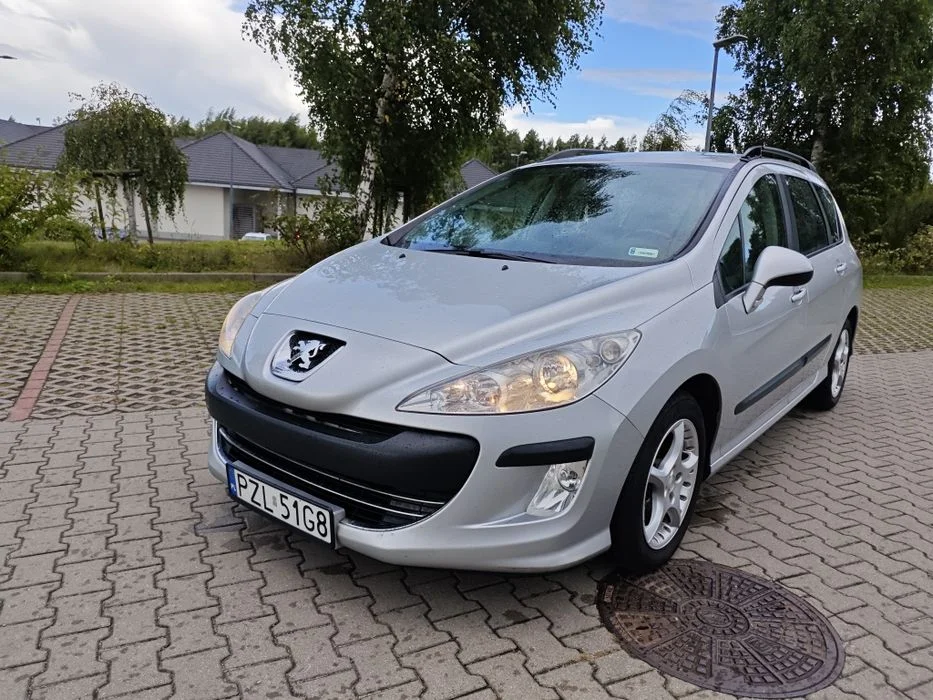 Peugeot 308 SW 1.6 HDI, nowy: rozrząd, hamulce, sprzęgło/dwumasa, doinwestowany bez wkładu na start, idealny na dojazdy oraz na codzień – zdjęcie 4