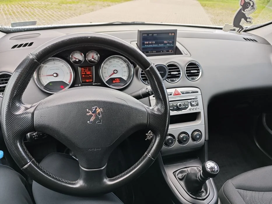 Peugeot 308 SW 1.6 HDI, nowy: rozrząd, hamulce, sprzęgło/dwumasa, doinwestowany bez wkładu na start, idealny na dojazdy oraz na codzień – zdjęcie 8