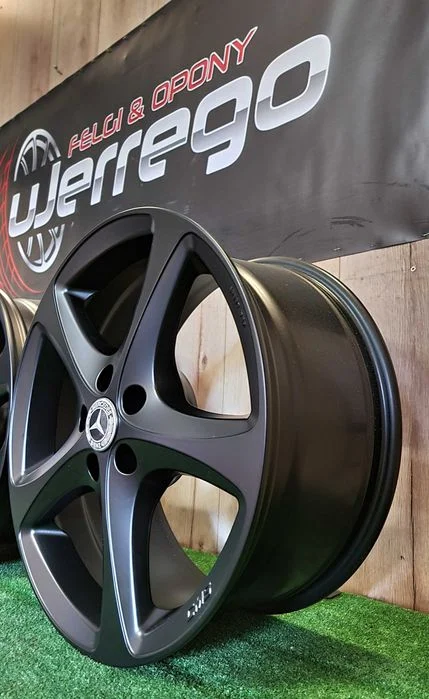 NOWE FELGI MERCEDES - 18x5x112 - Cl, Gla, A-klasa, C-klasa, E-klasa – zdjęcie 6
