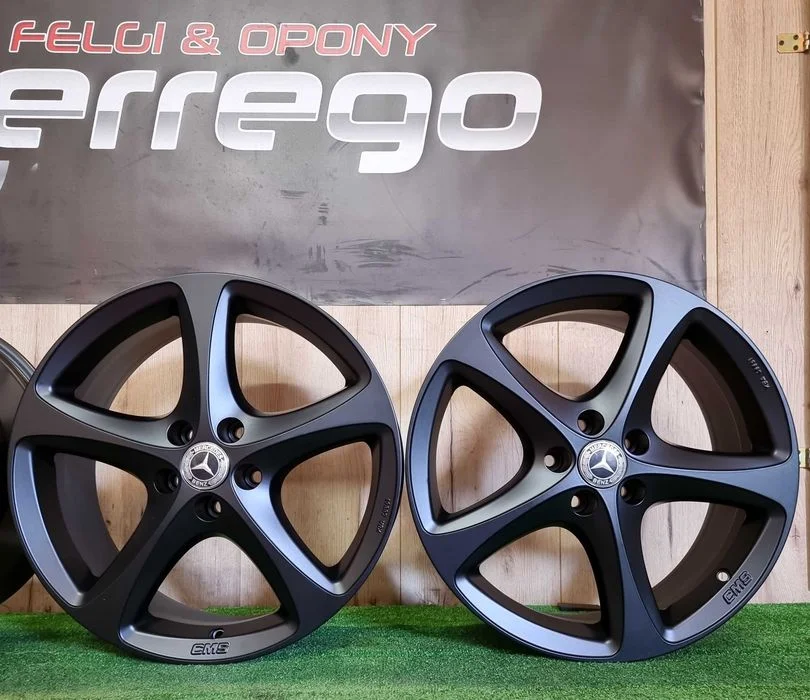 NOWE FELGI MERCEDES - 18x5x112 - Cl, Gla, A-klasa, C-klasa, E-klasa – zdjęcie 4