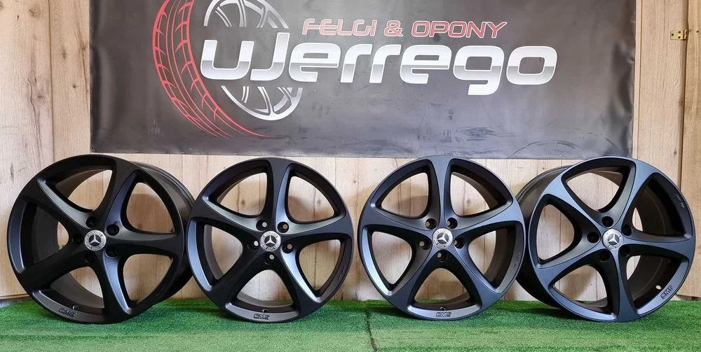 NOWE FELGI MERCEDES - 18x5x112 - Cl, Gla, A-klasa, C-klasa, E-klasa – zdjęcie 2