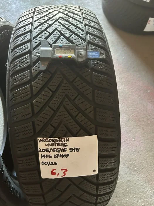 2x 205/55R16 91H VREDESTEIN WINTRAC opony zimowe M+S 3PMSF 2023 – zdjęcie 3