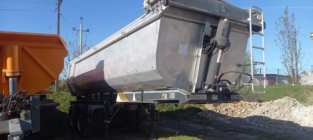 Schwarzmuller HKS2/E Schwarzmuller naczepa wywrotka 2016r. 2 osie, aluminiowa – zdjęcie 6