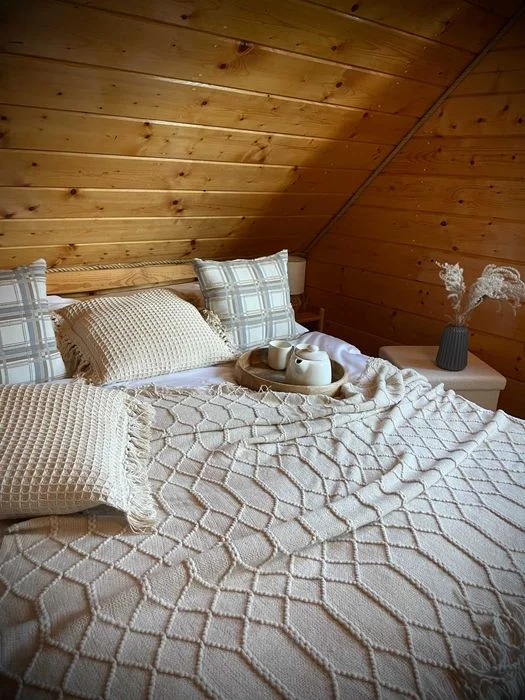 WOLNY TEN WEEKEND Domek z prywatnym JACUZII blisko górskich szlaków - LAS, BALIA, SAUNA, GRILL – zdjęcie 5