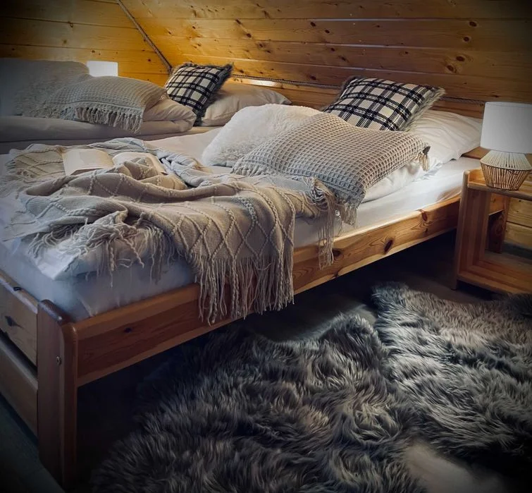 WOLNY TEN WEEKEND Domek z prywatnym JACUZII blisko górskich szlaków - LAS, BALIA, SAUNA, GRILL