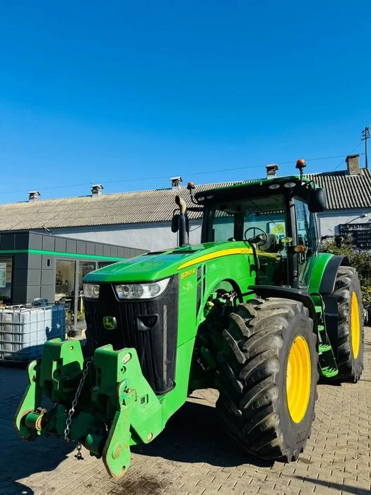 John Deere 8260R 260/300 KM silnik 9 litrów! Pneumatyka, miękka ośka – zdjęcie 4