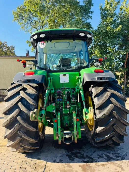 John Deere 8260R 260/300 KM silnik 9 litrów! Pneumatyka, miękka ośka – zdjęcie 7