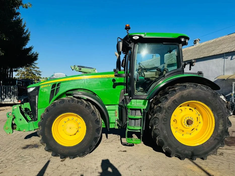 John Deere 8260R 260/300 KM silnik 9 litrów! Pneumatyka, miękka ośka – zdjęcie 5
