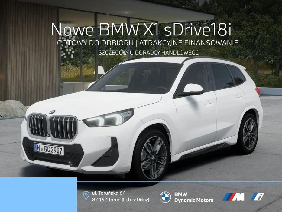 BMW X1 sDrive18i 136 KM - Pakiet M Sport - Pakiet Premium - Od Ręki!