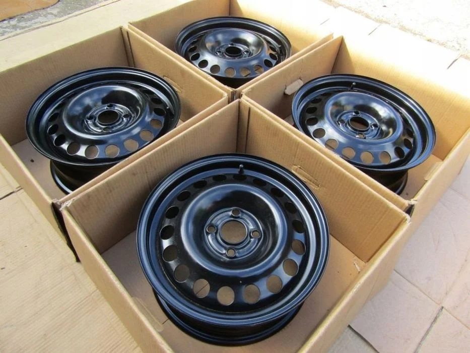4x JAK NOWE Felgi Stalowe 15 Opel Meriva A Tigra Vectra B Astra III H 6,5 4x100 ET35 piasta 56,6 mm / 2150164 – zdjęcie 3