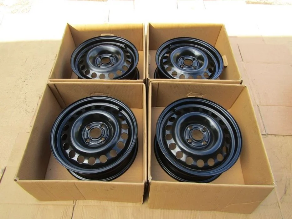 4x JAK NOWE Felgi Stalowe 15 Opel Meriva A Tigra Vectra B Astra III H 6,5 4x100 ET35 piasta 56,6 mm / 2150164