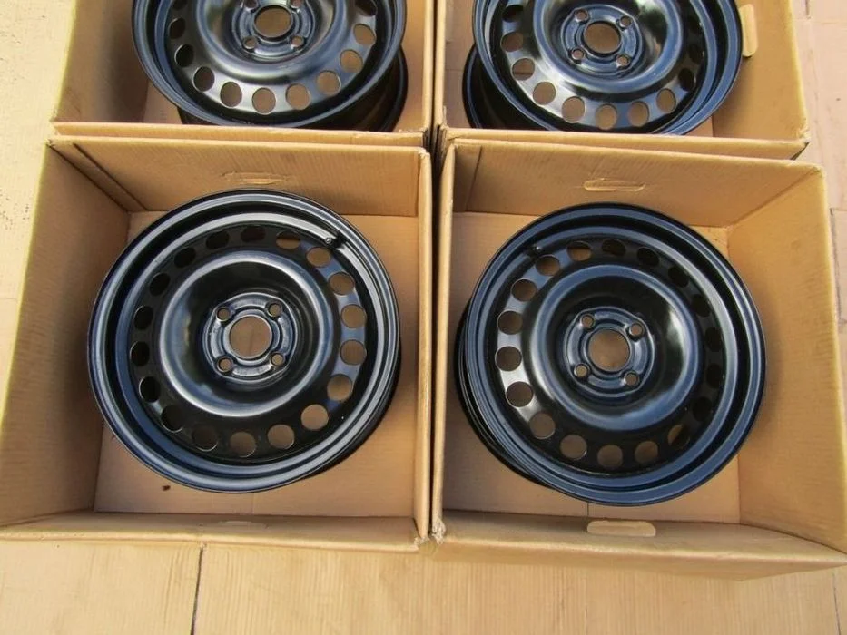 4x JAK NOWE Felgi Stalowe 15 Opel Meriva A Tigra Vectra B Astra III H 6,5 4x100 ET35 piasta 56,6 mm / 2150164 – zdjęcie 6