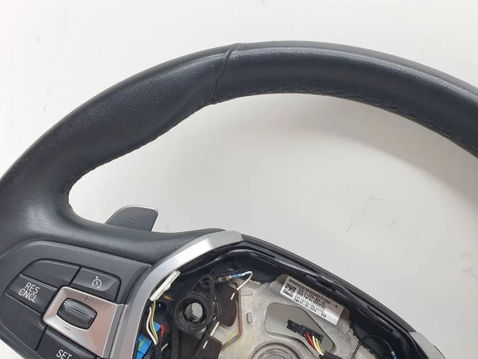 Kierownica Multifunkcyjna Skóra Czarna Grzana Łopatki Bmw X3 G01 9495925 – zdjęcie 5