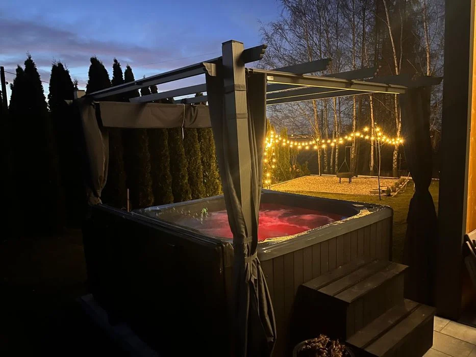 Domek z jacuzzi na wynajem Zator Andrychów Rzyki – zdjęcie 3