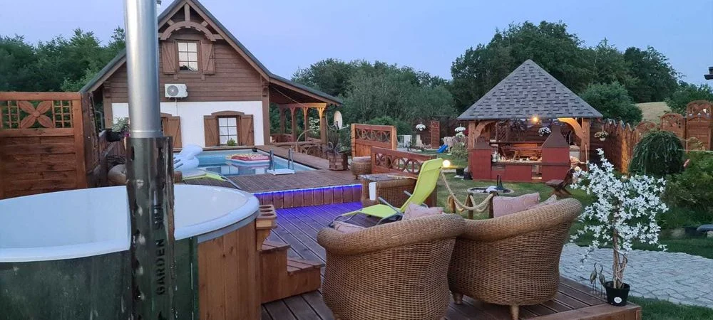 Posesja na wyłączność domek Kaszuby+ basen, bania, sauna – zdjęcie 6