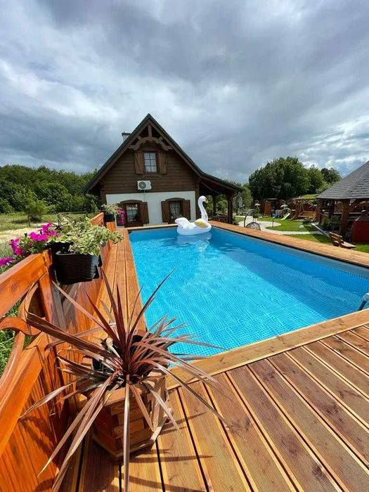 Posesja na wyłączność domek Kaszuby+ basen, bania, sauna – zdjęcie 2