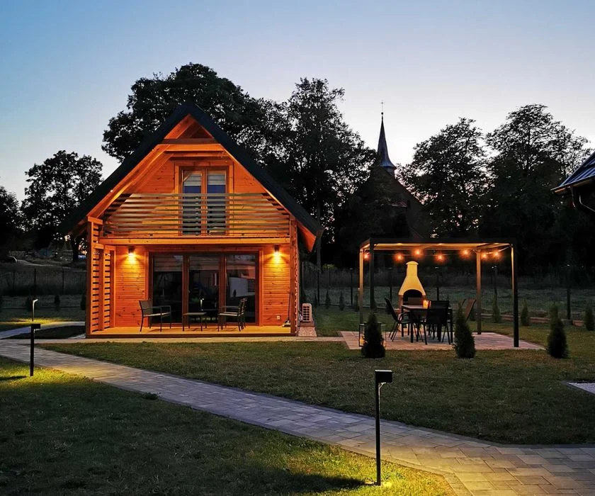 Sauna balia - Nowa osada - Domki przy plaży - Wakacje, Domki na Mazurach, domki nad jeziorem