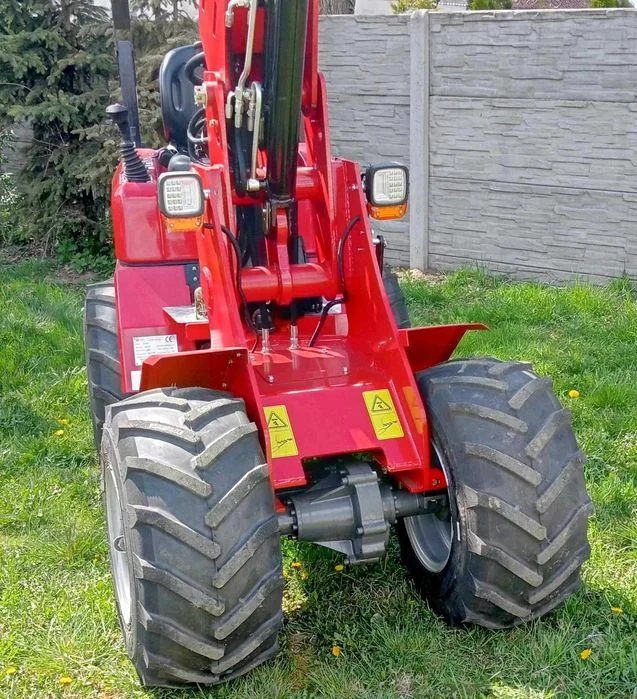 Nowa mini ładowarka teleskopowa HQ180T sil. LAIDONG/KUBOTA udźwig 1000kg – zdjęcie 4