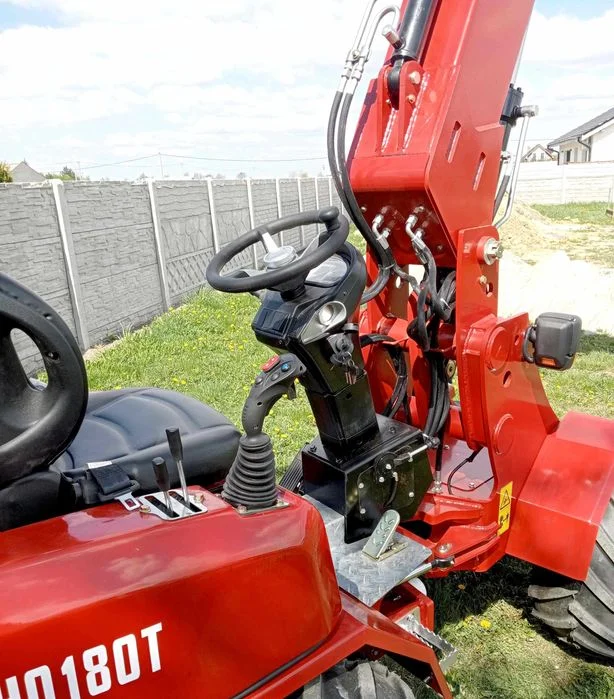 Nowa mini ładowarka teleskopowa HQ180T sil. LAIDONG/KUBOTA udźwig 1000kg – zdjęcie 3