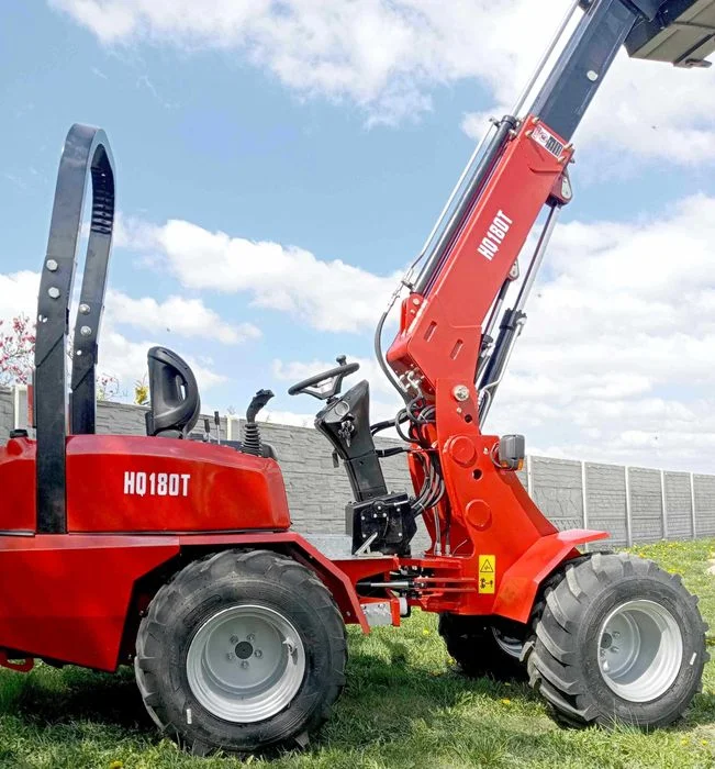 Nowa mini ładowarka teleskopowa HQ180T sil. LAIDONG/KUBOTA udźwig 1000kg – zdjęcie 2