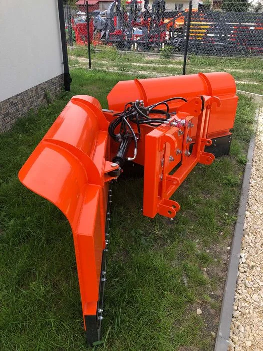 Pług do śniegu strzałka składany 2,6/3,0m METALTECHNIK dostawa – zdjęcie 2
