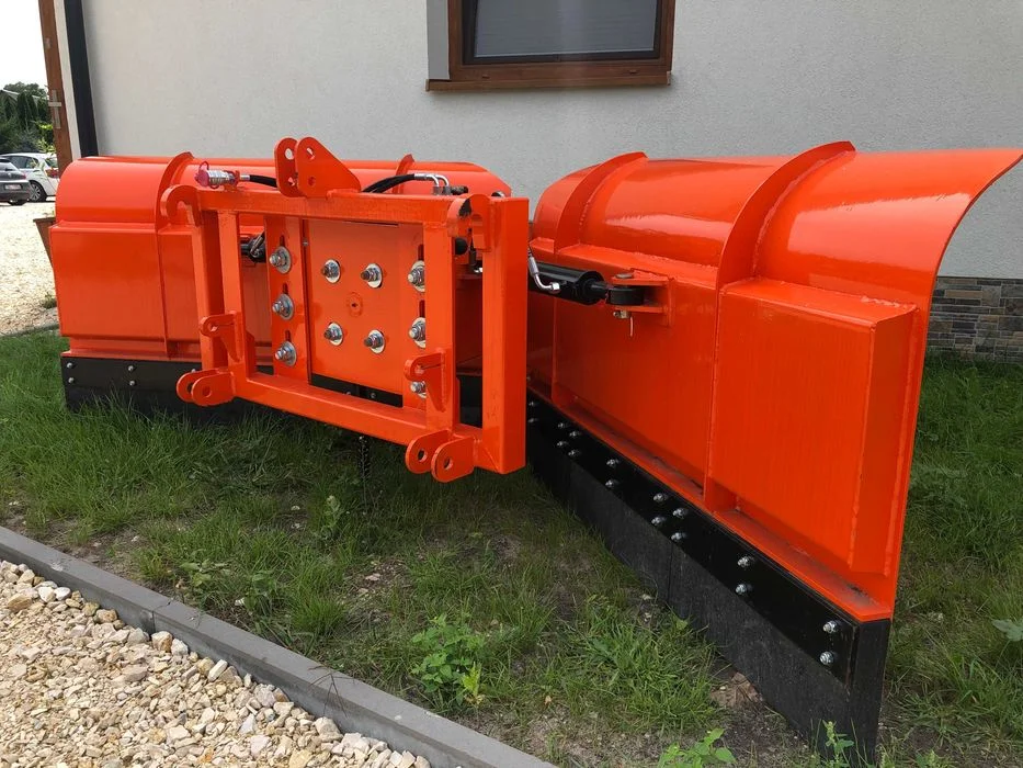 Pług do śniegu strzałka składany 2,6/3,0m METALTECHNIK dostawa – zdjęcie 5