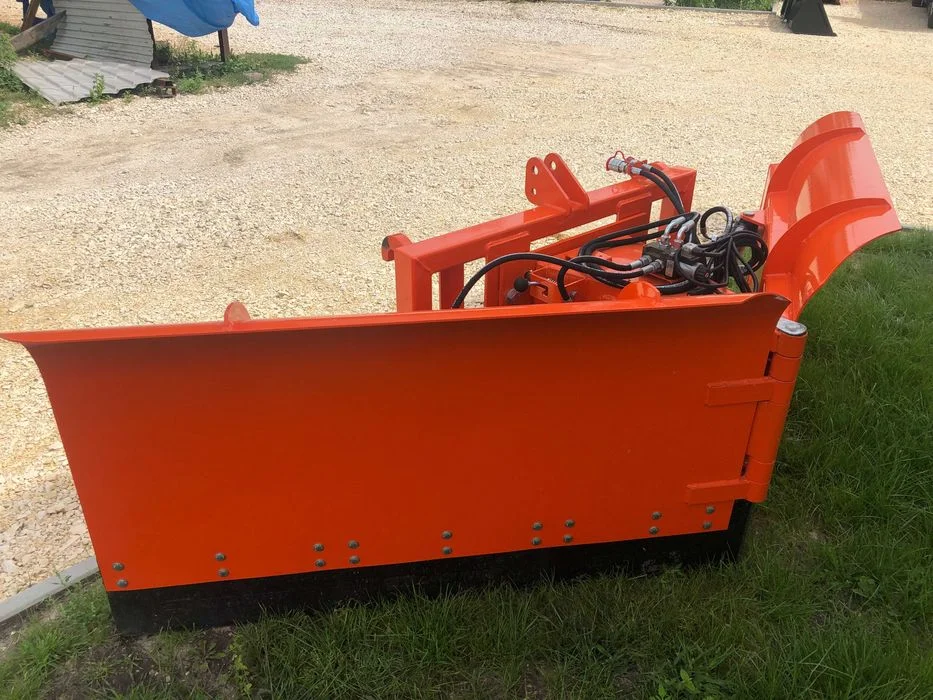 Pług do śniegu strzałka składany 2,6/3,0m METALTECHNIK dostawa – zdjęcie 6