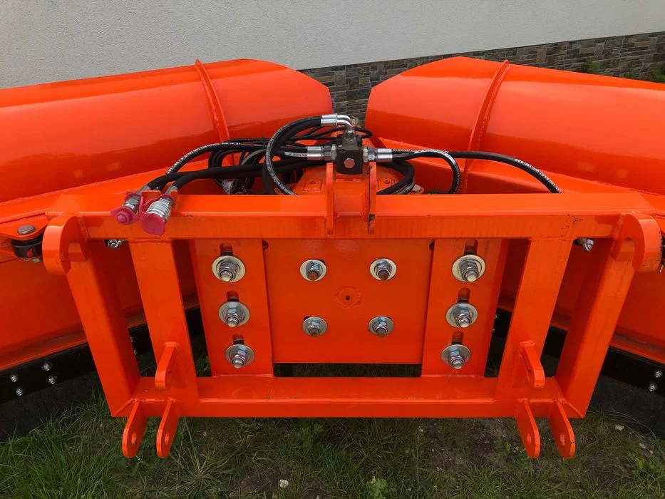Pług do śniegu strzałka składany 2,6/3,0m METALTECHNIK dostawa – zdjęcie 3