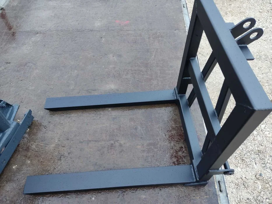 Widły do palet#paleciak mocowanie na tył ciągnika solidne Transport – zdjęcie 4
