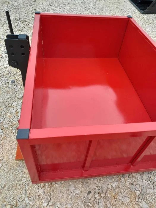 Skrzynia transportowa tuz na tył traktora lemiesz kiper nowa solidna – zdjęcie 8
