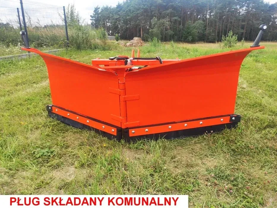 Pług śnieżny do śniegu składany strzałka euroramka TUZ Tur ładowacz – zdjęcie 6