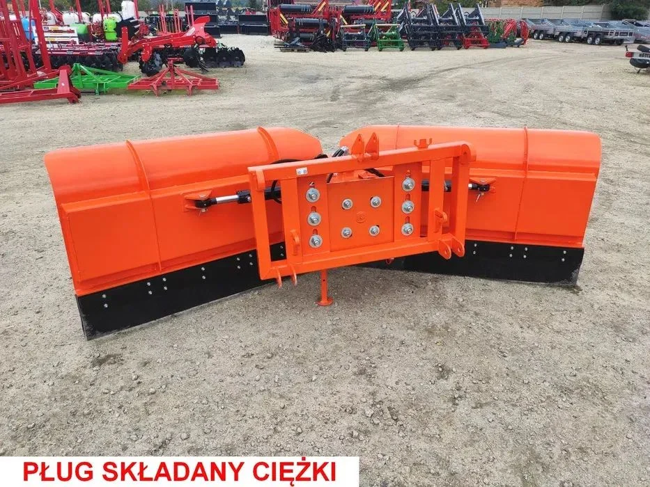 Pług śnieżny do śniegu składany strzałka euroramka TUZ Tur ładowacz – zdjęcie 5
