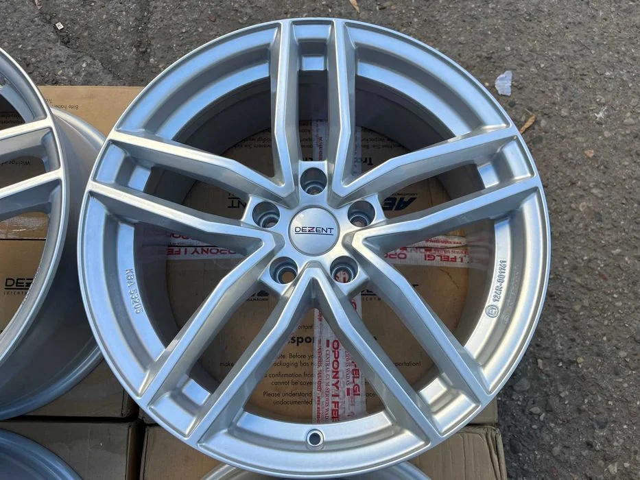 4x felga DEZENT TR silver 18"x8" roz 5x112 ET30 BMW MERCEDES-BENZ MINI – zdjęcie 3