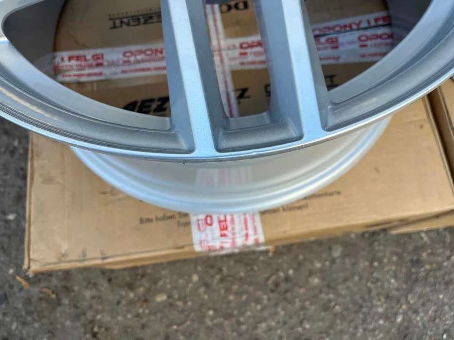 4x felga DEZENT TR silver 18"x8" roz 5x112 ET30 BMW MERCEDES-BENZ MINI – zdjęcie 6