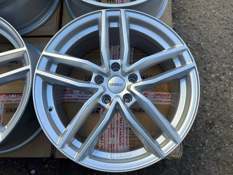 4x felga DEZENT TR silver 18"x8" roz 5x112 ET30 BMW MERCEDES-BENZ MINI – zdjęcie 2