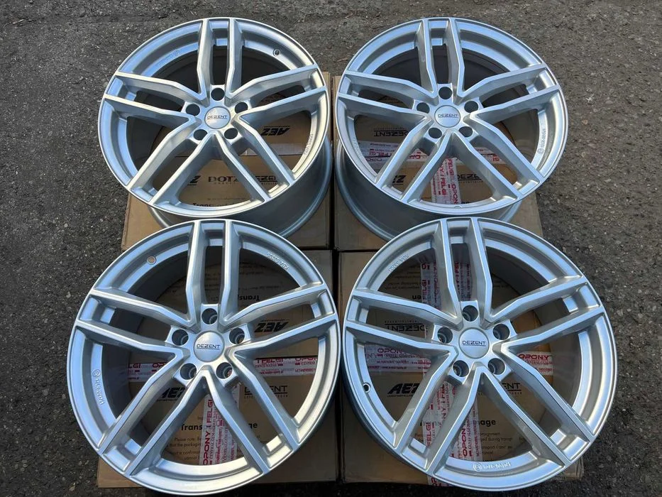 4x felga DEZENT TR silver 18"x8" roz 5x112 ET30 BMW MERCEDES-BENZ MINI