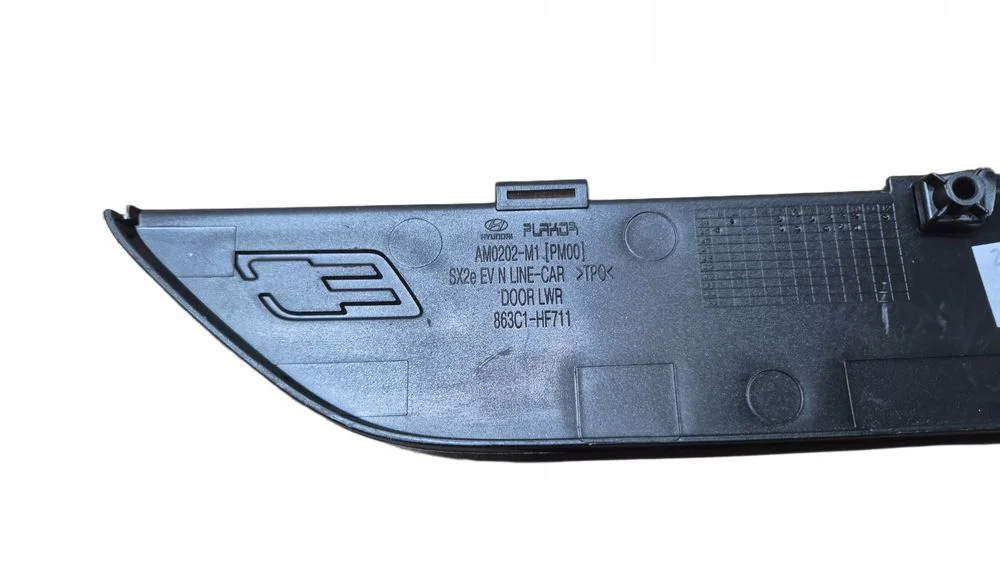 Zaślepka Listwa Klapki Gniazda ładowania Hyundai Kona II EV 23- 863C1-HF711 – zdjęcie 7