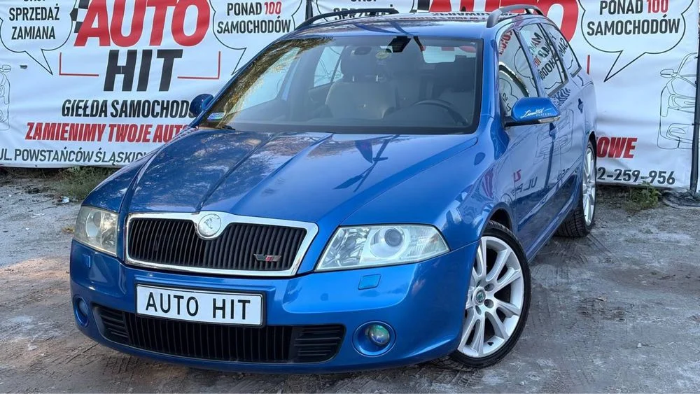 Skoda Octavia RS 2.0Turbo Beznyna // Idealny Stan // Salon Polska // Nowe Spręglo // 2 kpl opon // Gwarancja // Zamiana // Raty