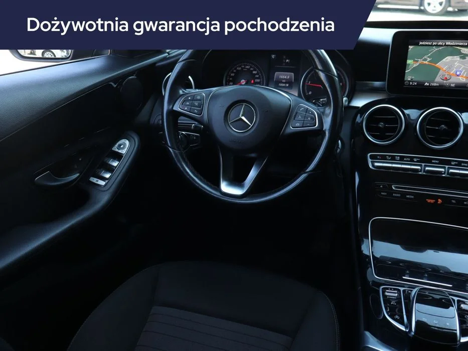 Mercedes-Benz Klasa C C 200 d, Automat, Navi, Klimatronic, Tempomat, Parktronic – zdjęcie 8
