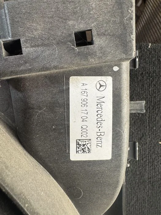Wentylator mercedes